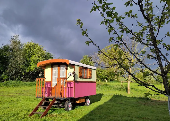 Kemping Chez Marie Roulotte Pontfarcy