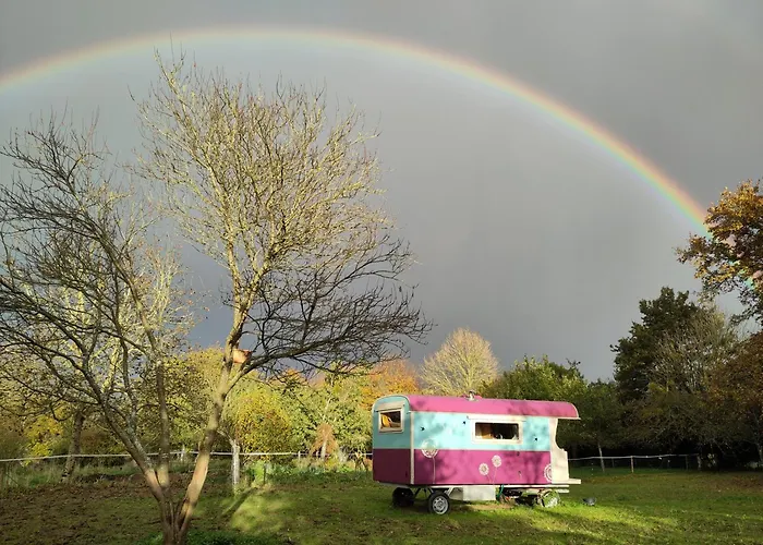Chez Marie Roulotte Kemping Pontfarcy